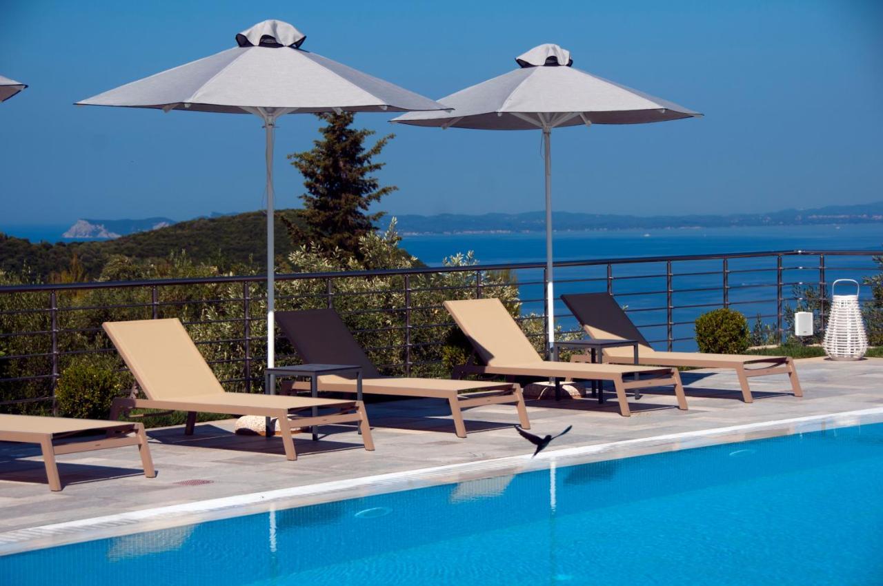The View Hotel Perdika Esterno foto